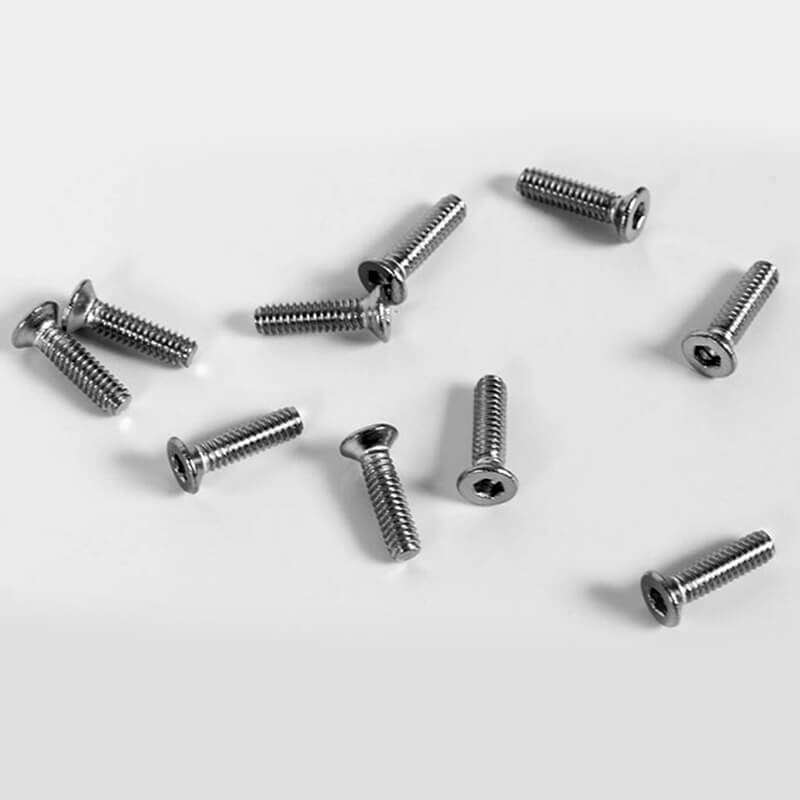 RC4WD Flat Head Socket Cap Screw M2 X 8mm (10) (Z-S1257)
