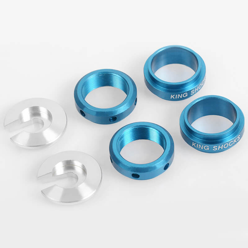 RC4WD Lower, Center &amp; Threaded Spring Retainer For King Offroad Shocks (Z-S1282)