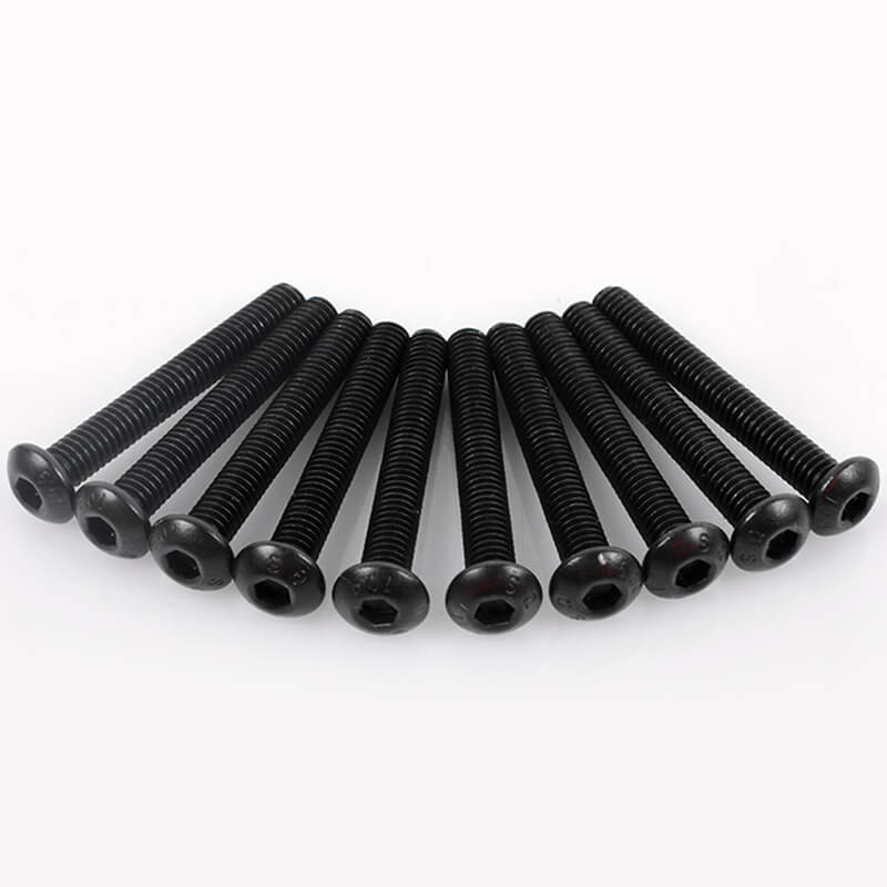 RC4WD Steel Button Head Cap Screws M4 X 30mm (10) (Z-S1392)