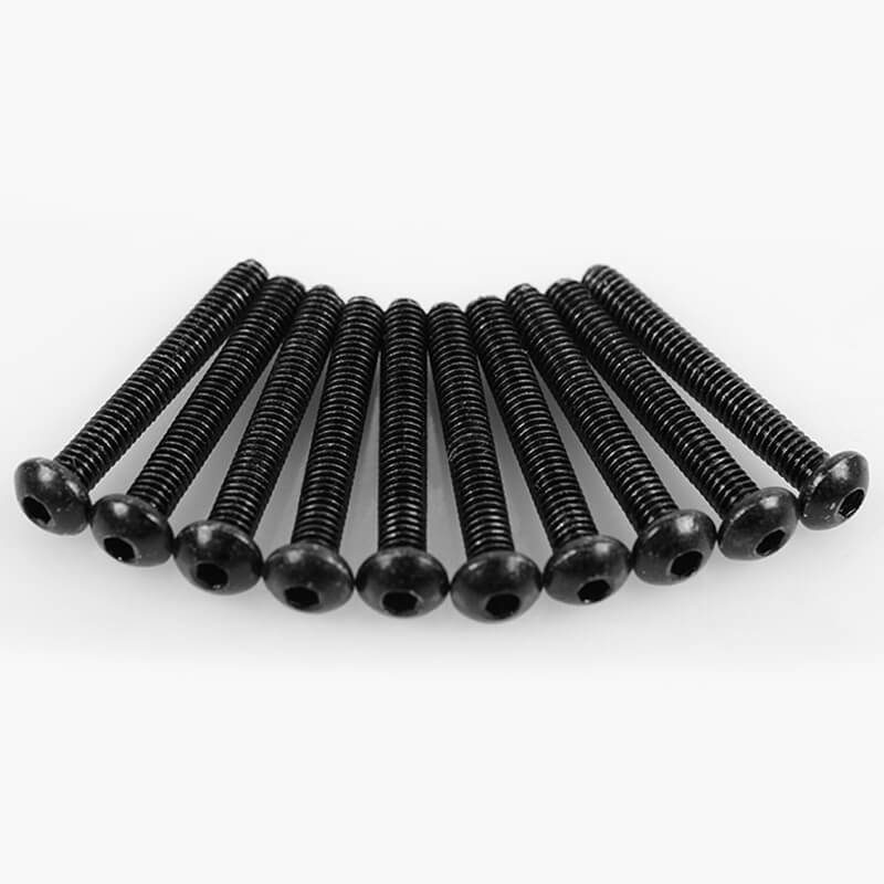 RC4WD Button Head Cap Screws M2.5 X 18mm (10) (Z-S1490)