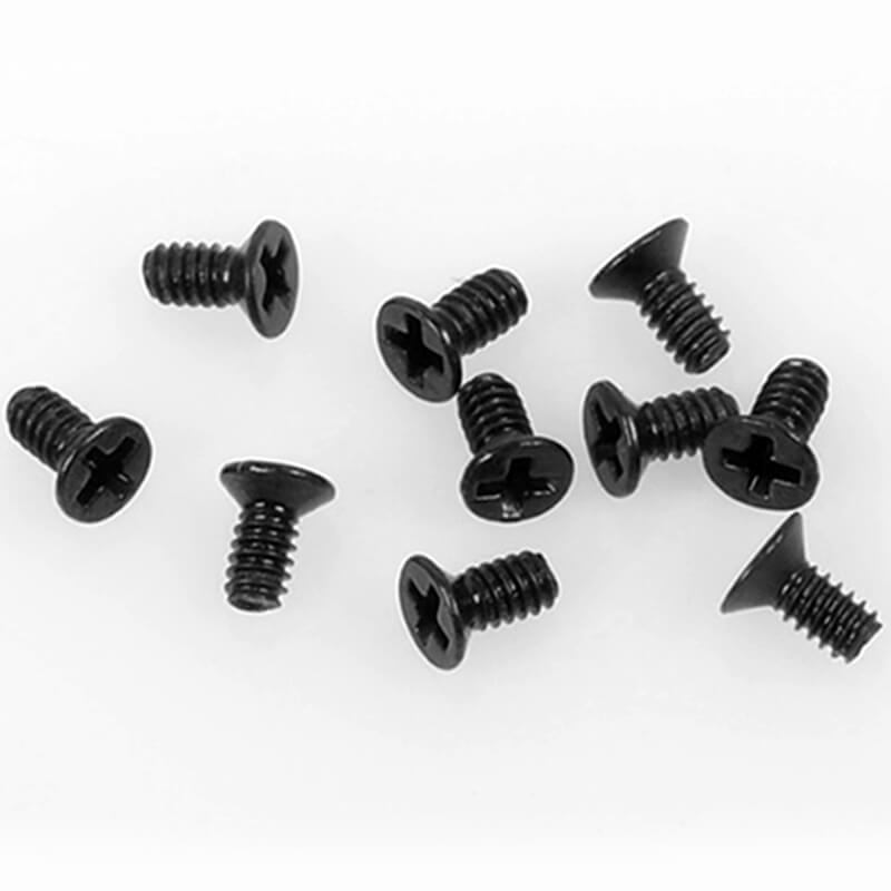 RC4WD Steel Flat Head Cap Screw M1.4 X 3mm (10) (Z-S1520)