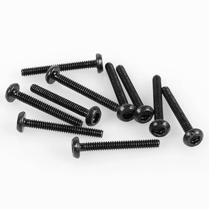 RC4WD Steel Button Head Cap Screws M1.6 X 12mm (10) (Z-S1533)