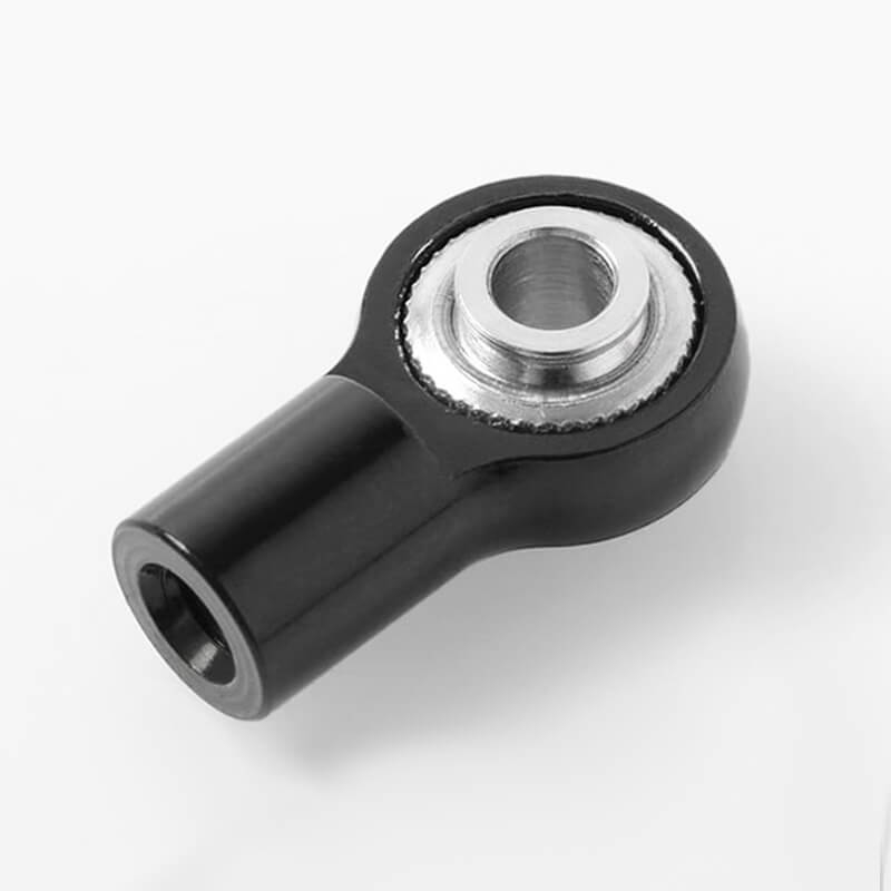 RC4WD M3 Short Straight Aluminum Rod Ends (Black) (10) (Z-S1636)