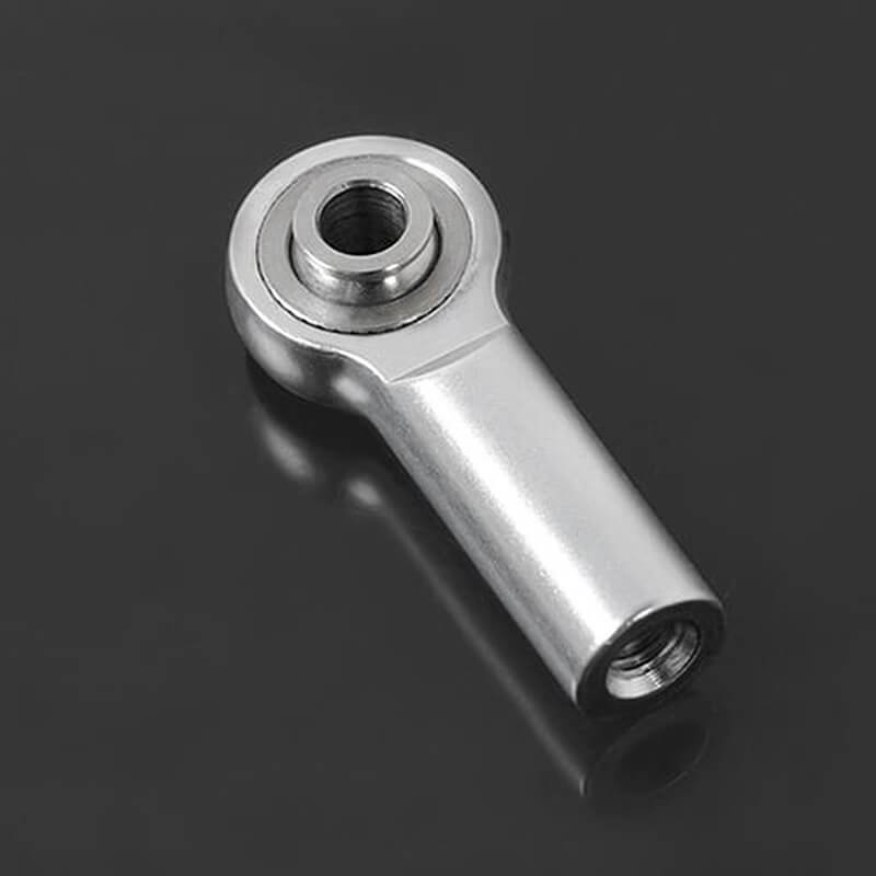 RC4WD M3 Medium Straight Aluminum Rod Ends (Silver) (10) (Z-S1638)