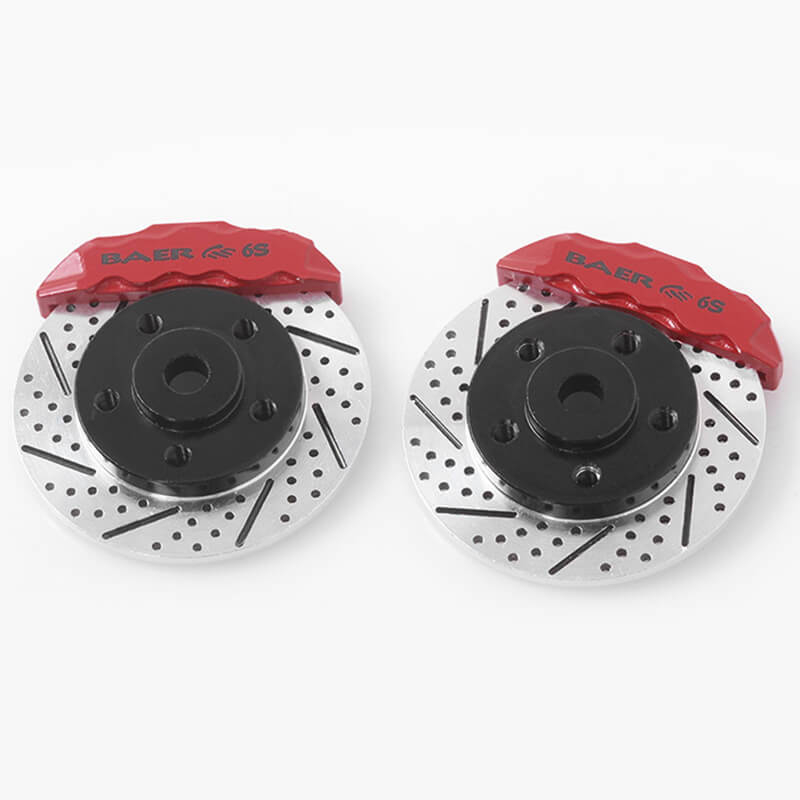 RC4WD Baer Brake Systems Rotor &amp; Caliper Set For 1.9&quot; 5 Lug Steel Wheels (Z-S1712)