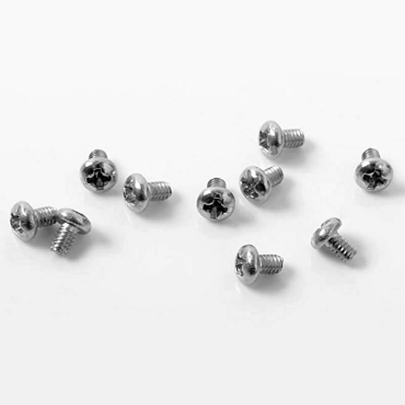 RC4WD Phillips Head Machine Screws M2 X 3mm (10) (Z-S1790)