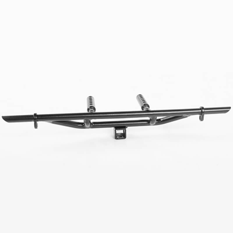 RC4WD Tough Armor Rear Steel Tube Bumper W/Hitch Mount For Trail Finder 2 (Z-S1830)