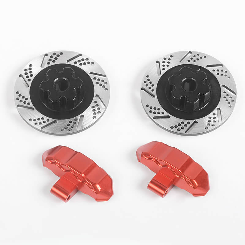 RC4WD Baer Brake Systems Rotors &amp; Caliper Set For Traxxas Udr (Z-S1952)