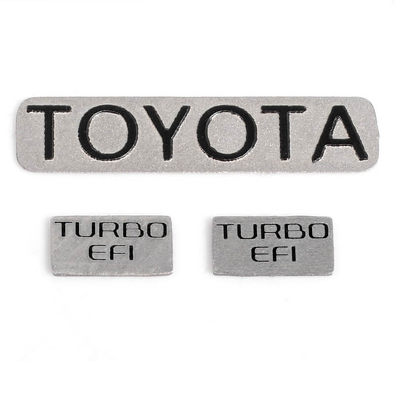 RC4WD 1987 Toyota Xtra Cab Metal Emblems (Z-S2040)