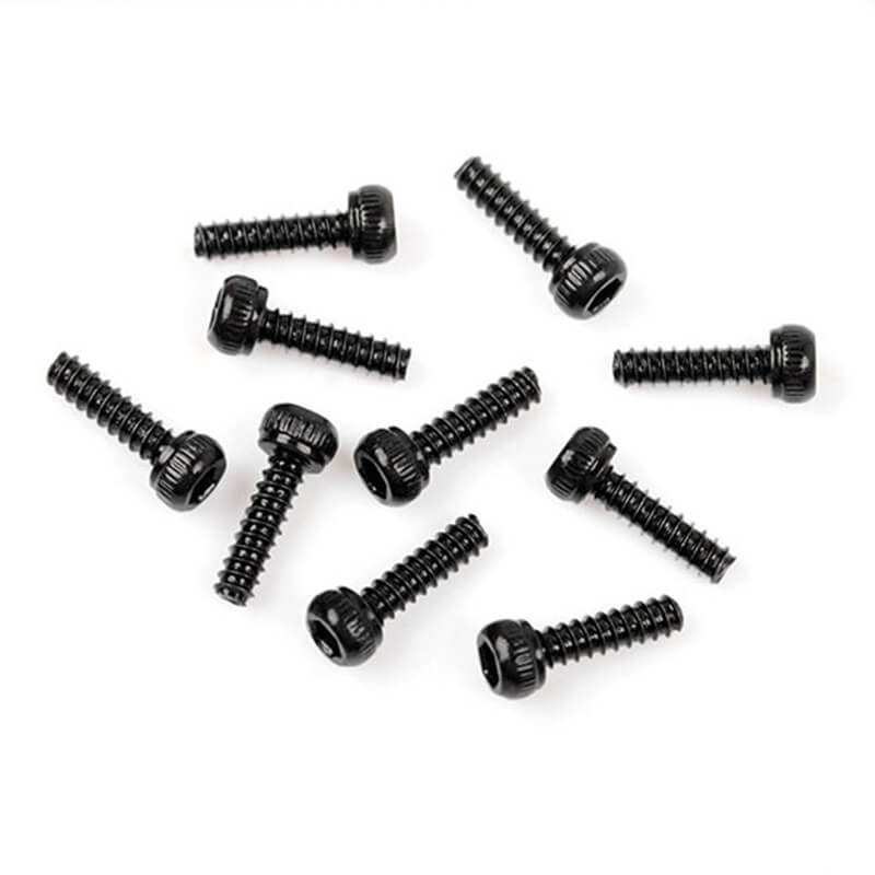 RC4WD Socket Head Self Tapping Screws M1.6 X 6mm (Black) (Z-S2053)