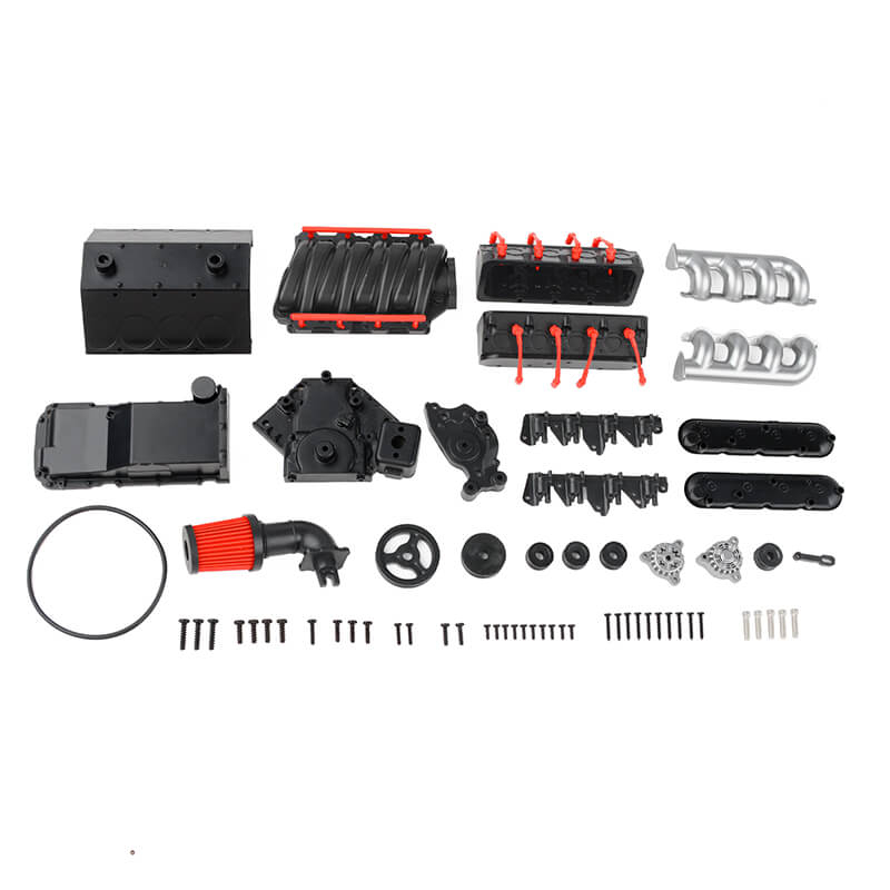 RC4WD Plastic Crate Engine Housing Assembly For Miller Motorsport Pro Rock Racer (Z-S2216)