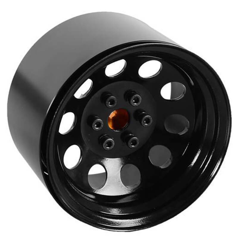 RC4WD Pro10 40 Series 3.8&quot; Steel Stamped Beadlock Wheel (Black) (Z-W0056)