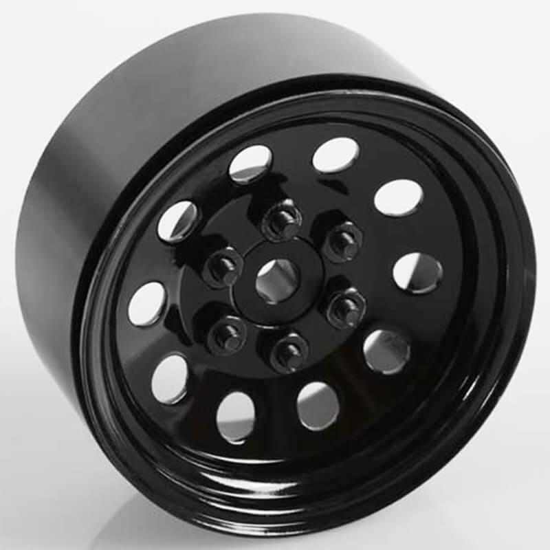 RC4WD Pro10 1.9&quot; Steel Stamped Beadlock Wheel (Black) (Z-W0074)