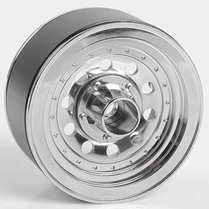 RC4WD Classic 10-Hole Chrome 1.9&quot; Beadlock Wheels (Z-W0296)