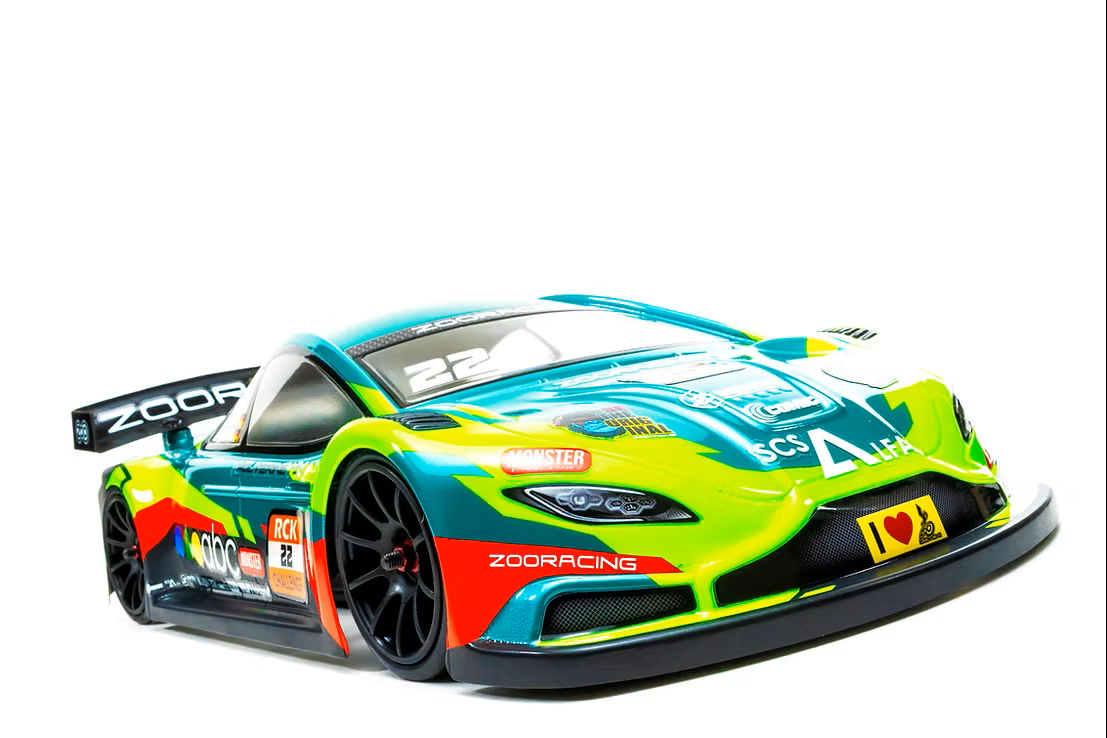 ZooRacing - Wolverine MINI - 1:10 M-Chassis Mini Touring Car Body - WB225 - 0.7mm (ZR-0022-07)