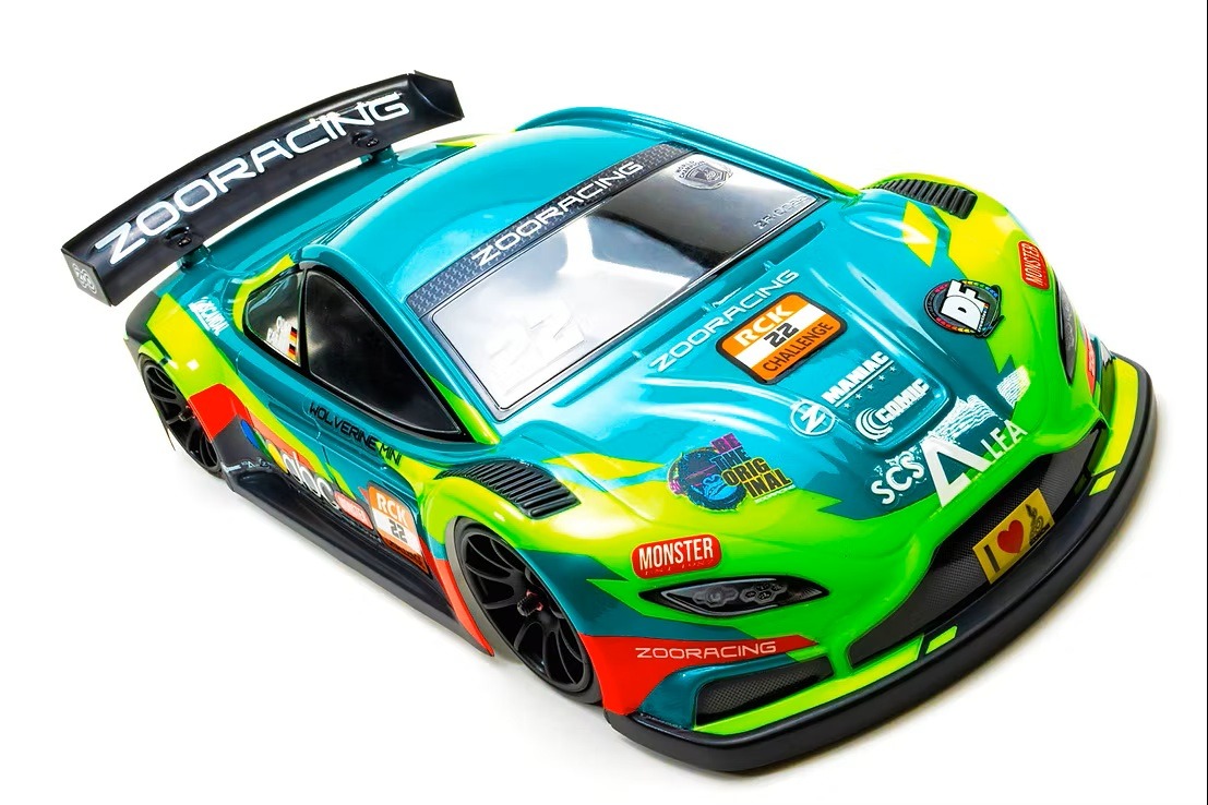 ZooRacing - Wolverine MINI - 1:10 M-Chassis Mini Touring Car Body - WB225 - 0.7mm (ZR-0022-07)
