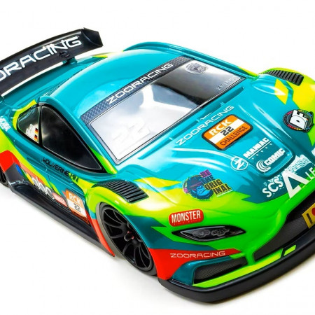 ZooRacing - Wolverine MINI - 1:10 M-Chassis Mini Touring Car Body - WB225 - 0.7mm (ZR-0022-07)